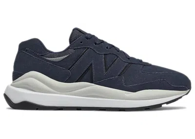 Pre-owned New Balance Men's  57/40 Sneakers In Team Navy Blue/black/white