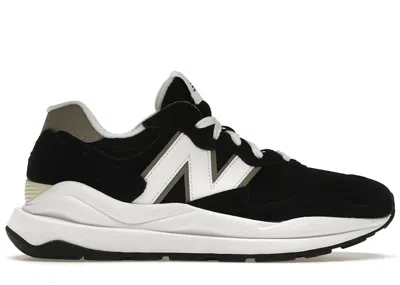 Pre-owned New Balance Men's  57/40 Team Sneakers In Black/grey/white In Multi