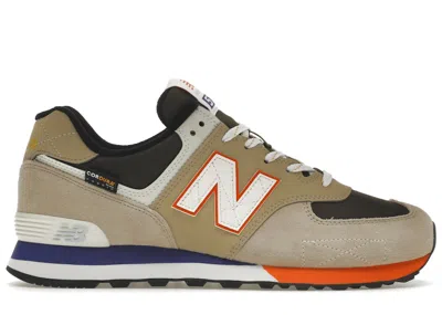Pre-owned New Balance Men's  574v2 Moab Sneakers In Mindful Grey/poppy In Multi