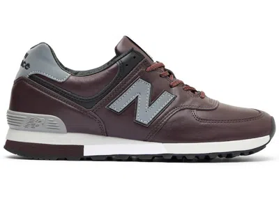Pre-owned New Balance Men's  576 Miuk 35th Anniversary Sneakers In Brown/silver