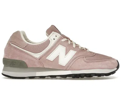 Pre-owned New Balance Men's  576 Miuk Sneakers In Pale Mauve/coconut Milk/whisper White In Multi