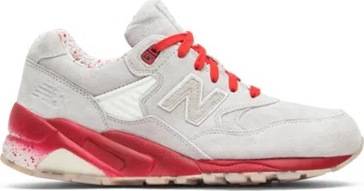 Pre-owned New Balance Men's  580 Bait Storm Shadow Sneakers In White/arashikage Red In Multi