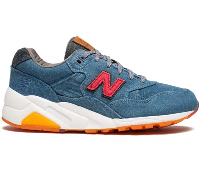 Pre-owned New Balance Men's  580 Capsule Canadian Tuxedo Sneakers In Denim