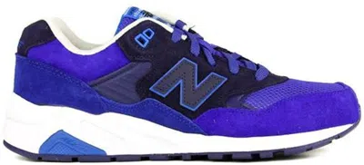 Pre-owned New Balance Men's  580 Elite Paper Lights Navy Sneakers In Sailor Blue/pacific