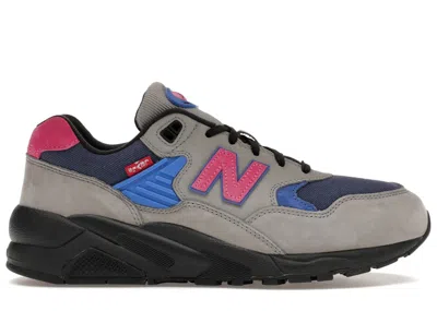 Pre-owned New Balance Men's  580 Levi's Sneakers In Dark Grey/blue/black In Multi