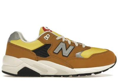 Pre-owned New Balance Men's  580 Real Mad Brown Sneakers In Workwear/honeycomb/raw Cashew
