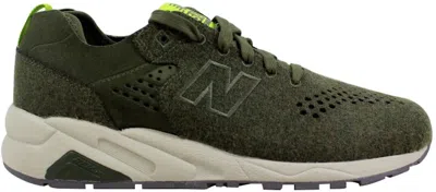 Pre-owned New Balance Men's  580 Reengineered Wool Sneakers In Olive Green