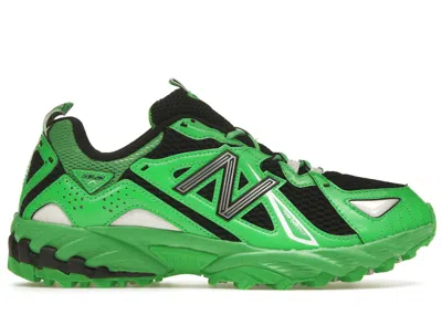 Pre-owned New Balance Men's  610 Punch Sneakers In Green/black/silver In Multi