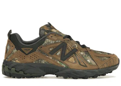 Pre-owned New Balance Men's  610 Realtree Camo Sneakers In Dark Earth/kombu In Brown