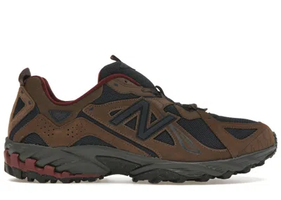Pre-owned New Balance Men's  610 Sneakers In Dark Mushroom/outerspace/burgundy In Multi