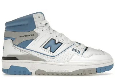 Pre-owned New Balance Men's  650 Sneakers In White/heritage Blue/raincloud In Multi