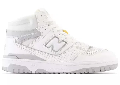 Pre-owned New Balance Men's  650 Sneakers In White/raincloud/grey Matter In Multi
