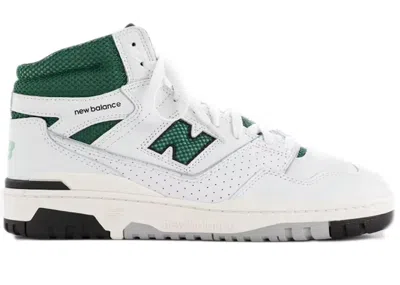 Pre-owned New Balance Men's  650r Aime Leon Dore Masaryk Community Gym Green Sneakers In White/classic Pine