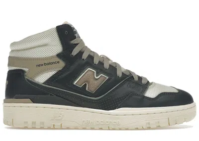 Pre-owned New Balance Men's  650r Aime Leon Dore Sneakers In Green/cream