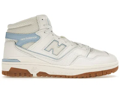 Pre-owned New Balance Men's  650r Aime Leon Dore Sneakers In White/blue Haze/gum