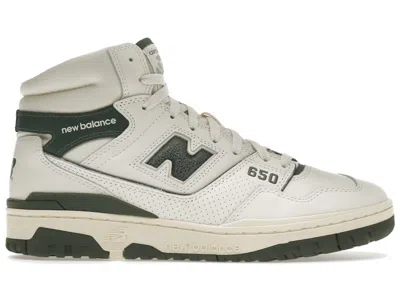 Pre-owned New Balance Men's  650r Aime Leon Dore Sneakers In White/green In Multi