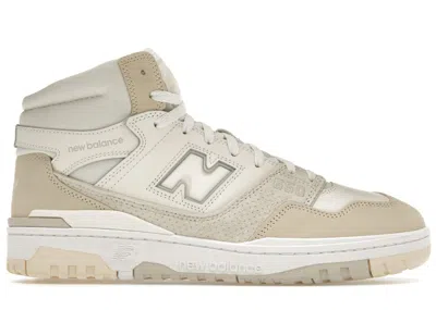 Pre-owned New Balance Men's  650r Angora Sneakers In Cream/white