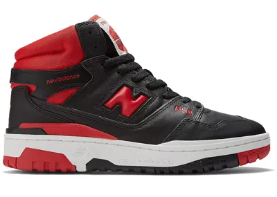 Pre-owned New Balance Men's  650r Sneakers In Black/red/white In Multi