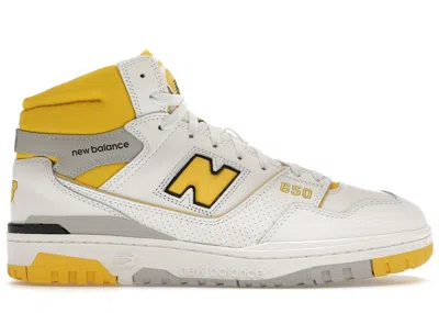 Pre-owned New Balance Men's  650r Sneakers In White/honeycomb/raincloud