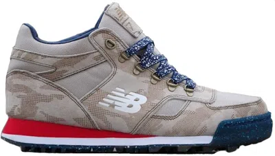 Pre-owned New Balance Men's  710 Bait Roadblock Sneakers In Grey/blue/red