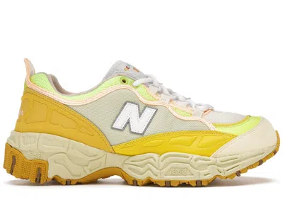 Pre-owned New Balance Men's  801 Paperboy Paris Ginger Lemonade Sneakers In Yellow