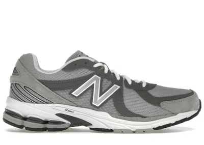 Pre-owned New Balance Men's  860v2 Comme Des Garcons Homme Sneakers In Grey/white/silver In Multi