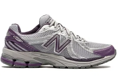 Pre-owned New Balance Men's  860v2 Milky Way Pack Midnight Violet Sneakers In Grey/midnight Purple