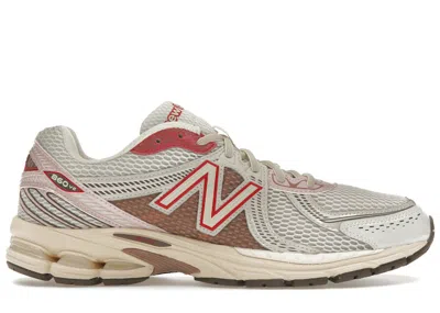 Pre-owned New Balance Men's  860v2 Size? Exclusive Bacon Sneakers In White/brown/pink In Multi