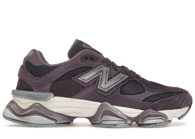 Pre-owned New Balance Men's  9060 Asos Exclusive Overdye Sneakers In Purple/grey In Multi