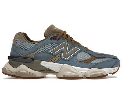 Pre-owned New Balance Men's  9060 Bodega Age Of Discovery Sneakers In Blue/sea Salt/beige