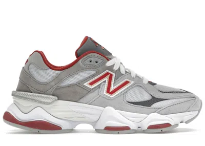 Pre-owned New Balance Men's  9060 Boston College Sneakers In Marblehead/cardinal/vegas Gold In Multi