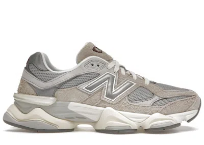 Pre-owned New Balance Men's  9060 Lunar New Year Grey Sneakers In Timberwolf/rain Cloud/silver Metallic In Multi