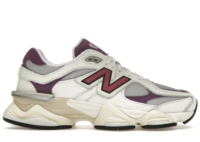 Pre-owned New Balance Men's  9060 Magenta Sneakers In White/pink/purple In Multi