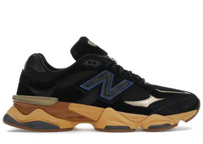 Pre-owned New Balance Men's  9060 Randomevent The Sweetness Of Kin Sneakers In Black/blue/brown