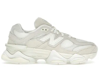 Pre-owned New Balance Men's  9060 Sneakers In Angora/sea Salt In Gray