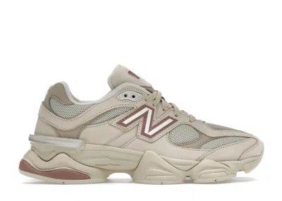 Pre-owned New Balance Men's  9060 Sneakers In Bone/sparrow