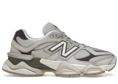 Pre-owned New Balance Men's  9060 Sneakers In Grey Matter/timberwolf/covert Green