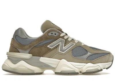 Pre-owned New Balance Men's  9060 Sneakers In Mushroom/aluminum/cyclone