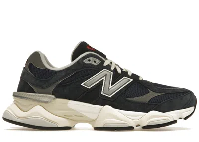 Pre-owned New Balance Men's  9060 Sneakers In Navy Blue/white/grey In Multi