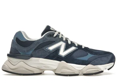 Pre-owned New Balance Men's  9060 Sneakers In Nb Navy/vintage Indigo/heron Blue
