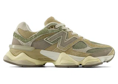 Pre-owned New Balance Men's  9060 Sneakers In Olivine/great Plains/arid Stone In Multi
