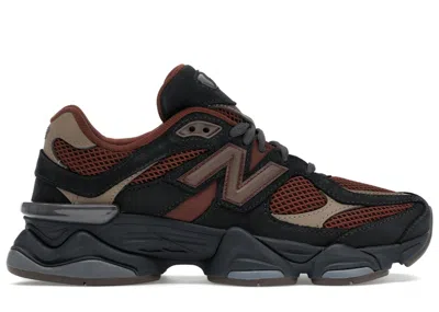 Pre-owned New Balance Men's  9060 Sneakers In Phantom/rich Oak/mushroom In Multi