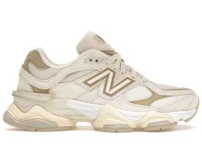 Pre-owned New Balance Men's  9060 Sneakers In Sea Salt/brown/beige In Multi