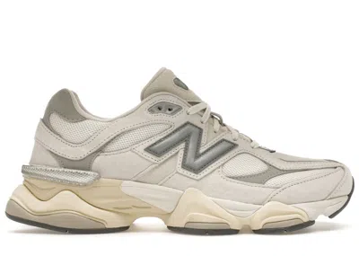 Pre-owned New Balance Men's  9060 Sneakers In Sea Salt/white In Multi