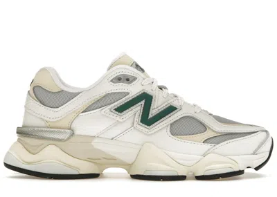 Pre-owned New Balance Men's  9060 Sneakers In Sea Salt/yellow