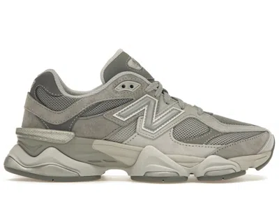 Pre-owned New Balance Men's  9060 Sneakers In Shadow Grey/concrete/silver Metallic In Multi