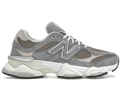 Pre-owned New Balance Men's  9060 Sneakers In Slate Grey/arid Stone/timberwolf