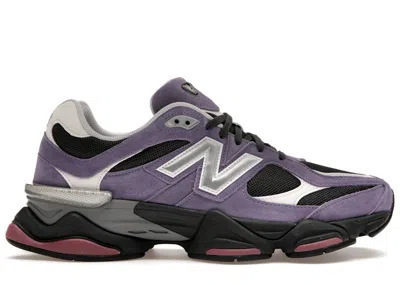 Pre-owned New Balance Men's  9060 Sneakers In Violet/noir In Multi