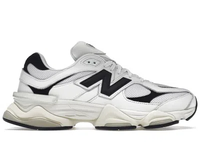 Pre-owned New Balance Men's  9060 Sneakers In White/black/sea Salt