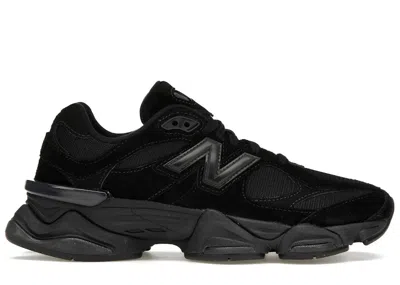 Pre-owned New Balance Men's  9060 Triple Sneakers In Black